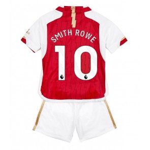 Lacne Dětský Futbalové dres Arsenal Emile Smith Rowe #10 2023-24 Krátky Rukáv - Domáci (+ trenírky)